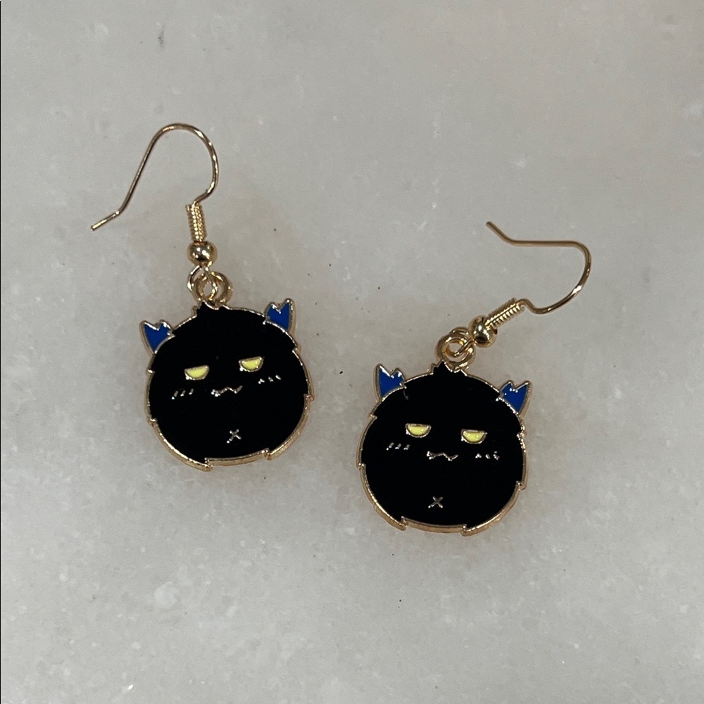 3 for $30 Bundle • Black Fuzzy Monster Earrings